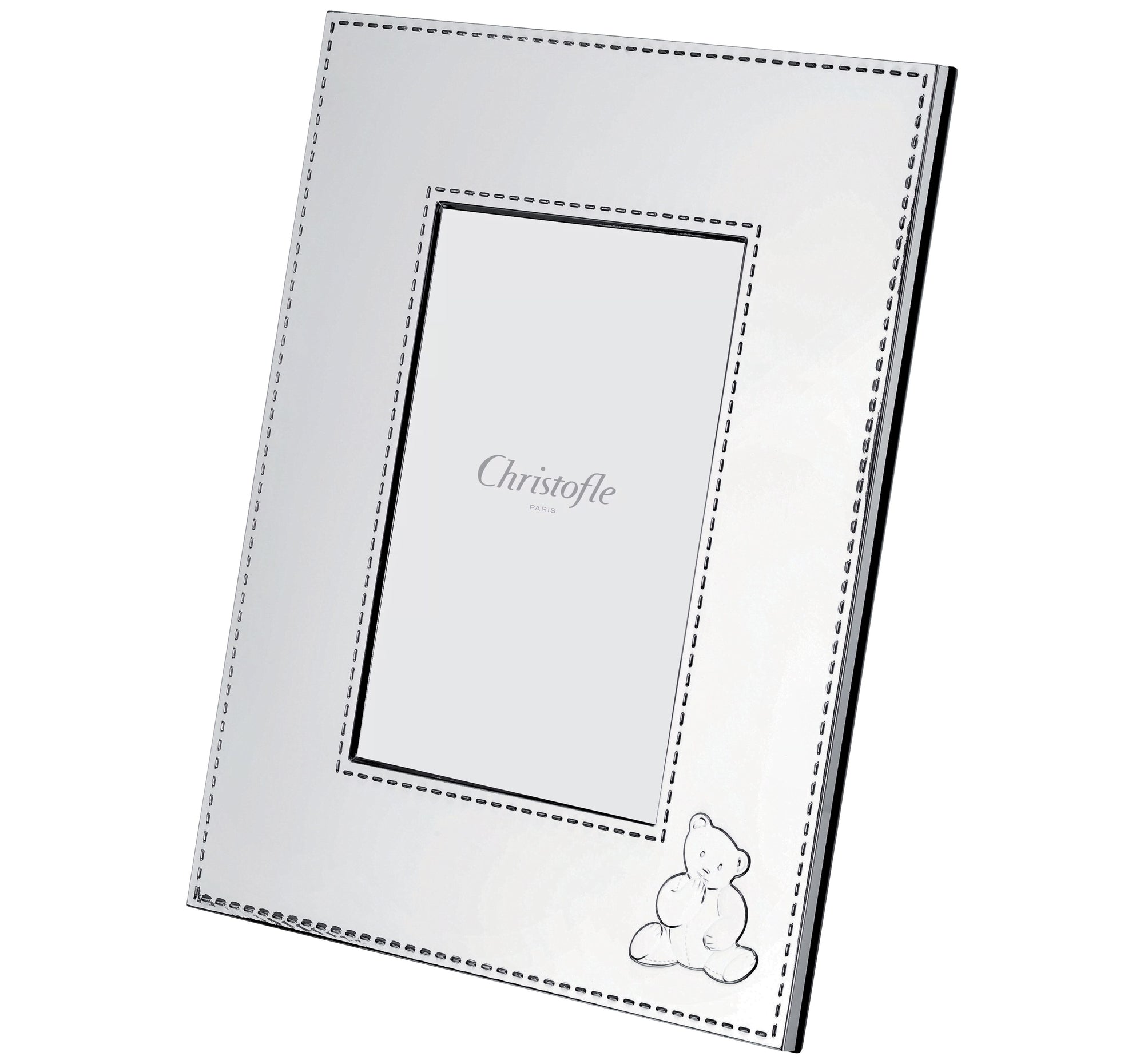 Christofle Charlie Bear Silver Plated Picture Frame