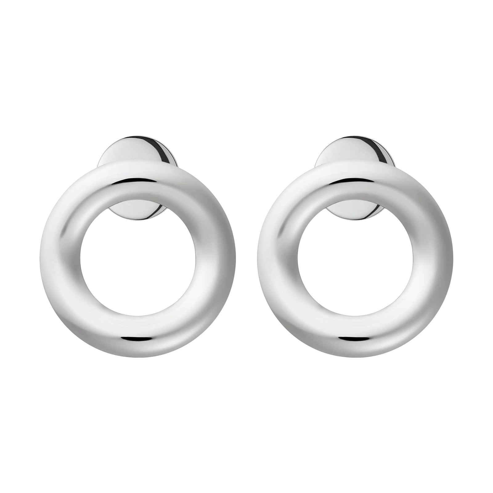 Christofle Idole De Christofle Sterling Silver Stud Earrings