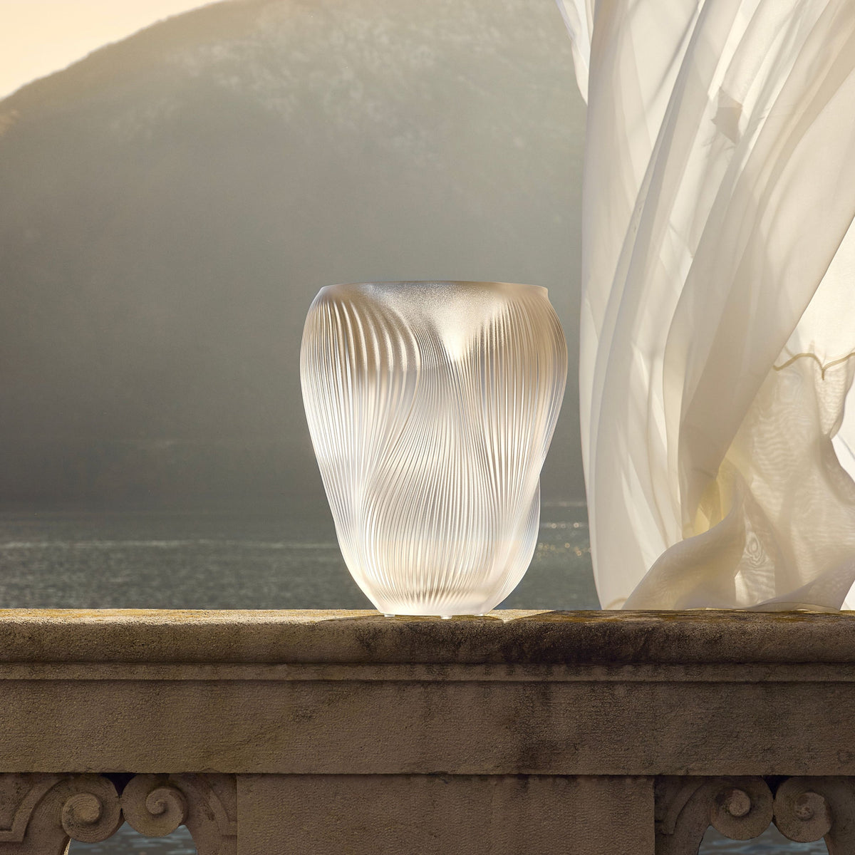 Alize Large Vase Clear
