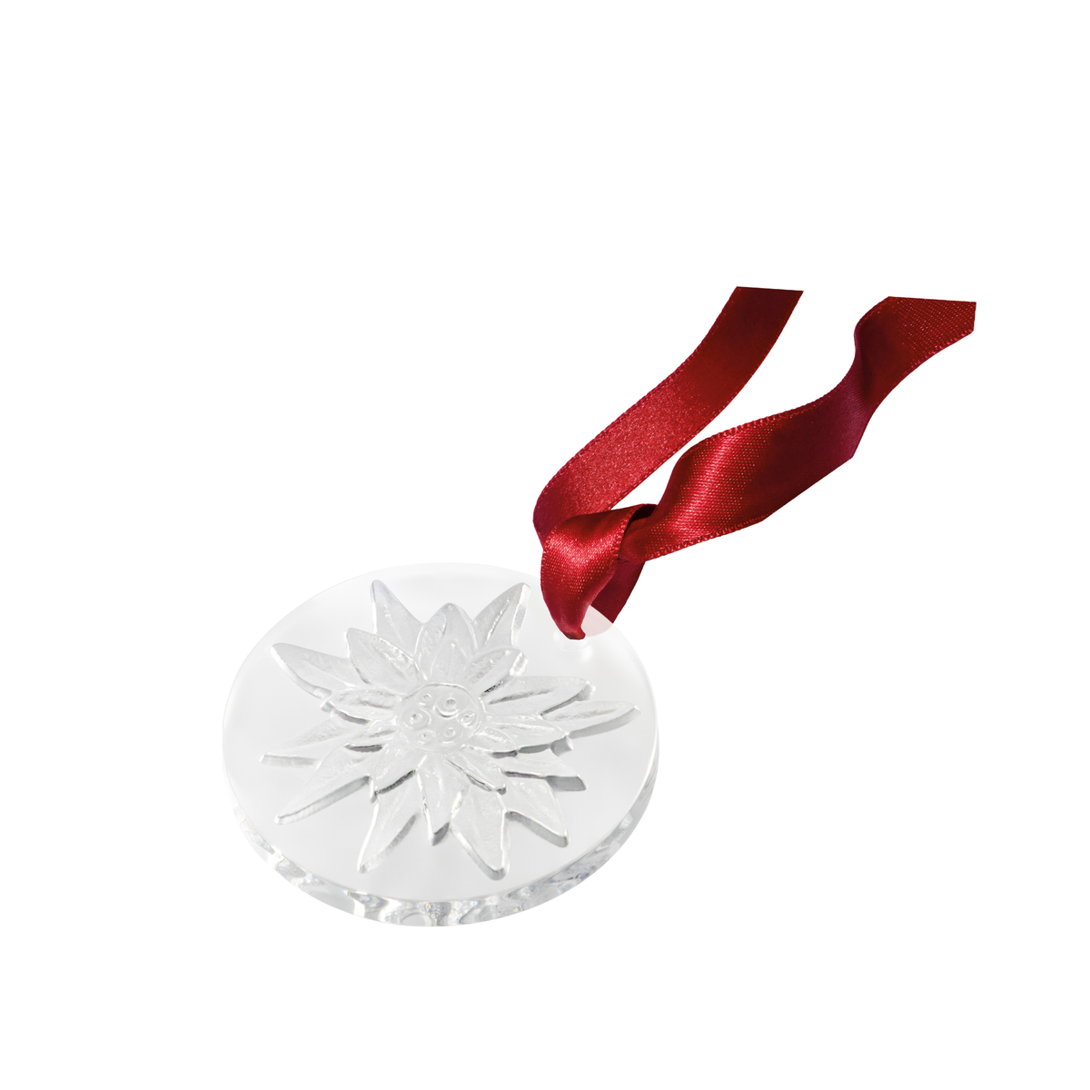lalique clear christmas decoration