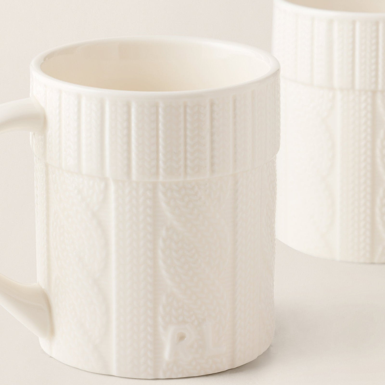 Ralph Lauren Cableknit mugs 