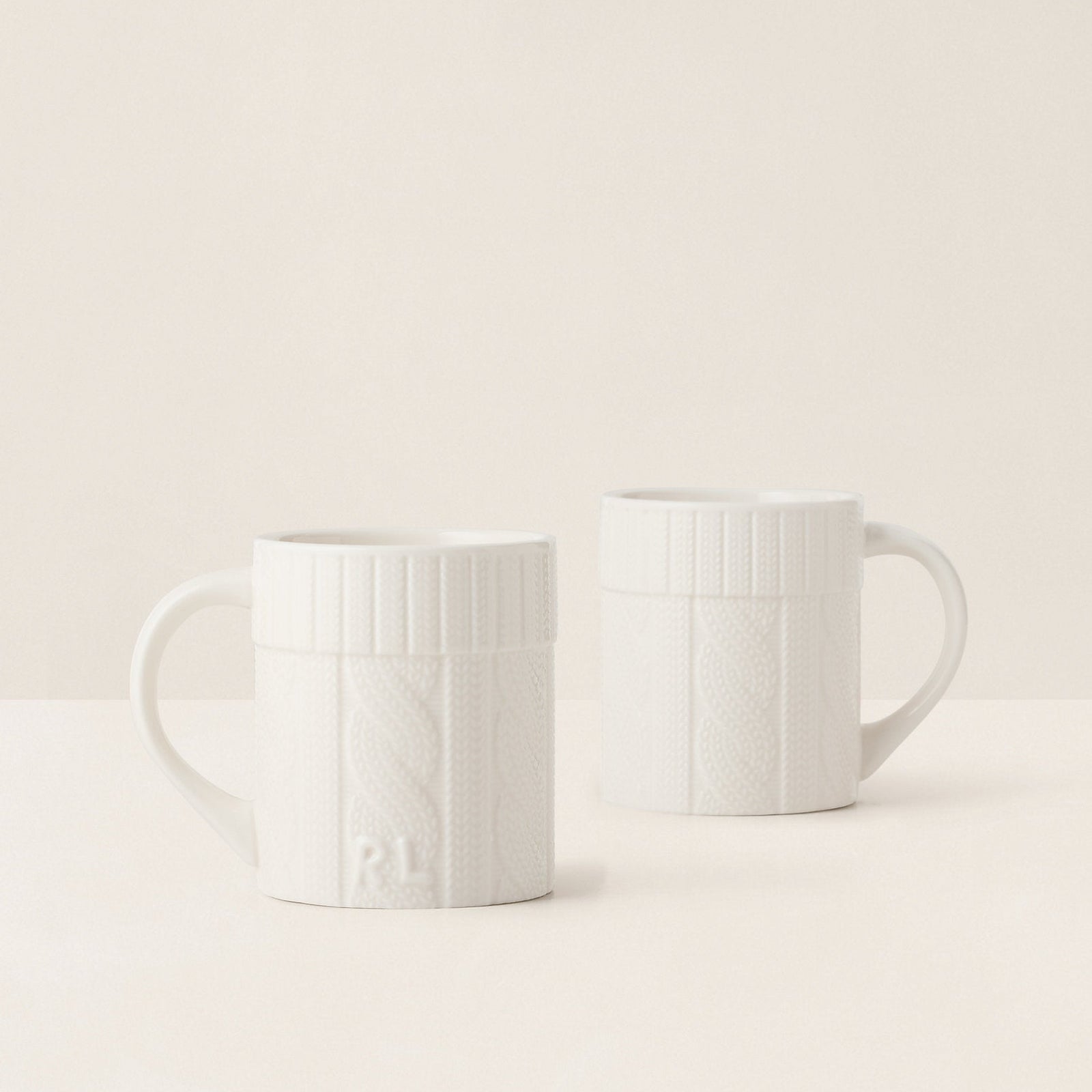Ralph Lauren Cableknit mugs 