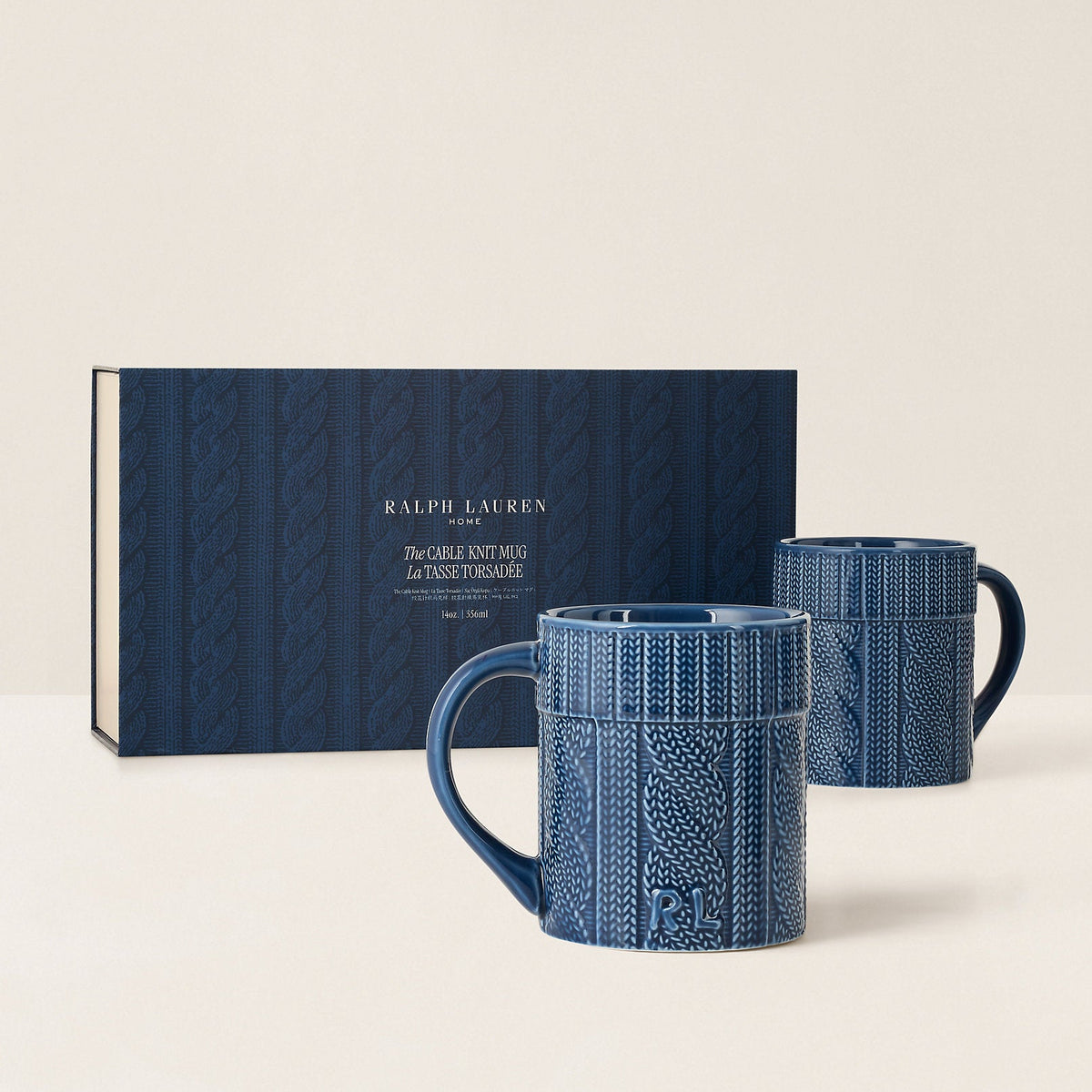Ralph Lauren Cableknit Mugs