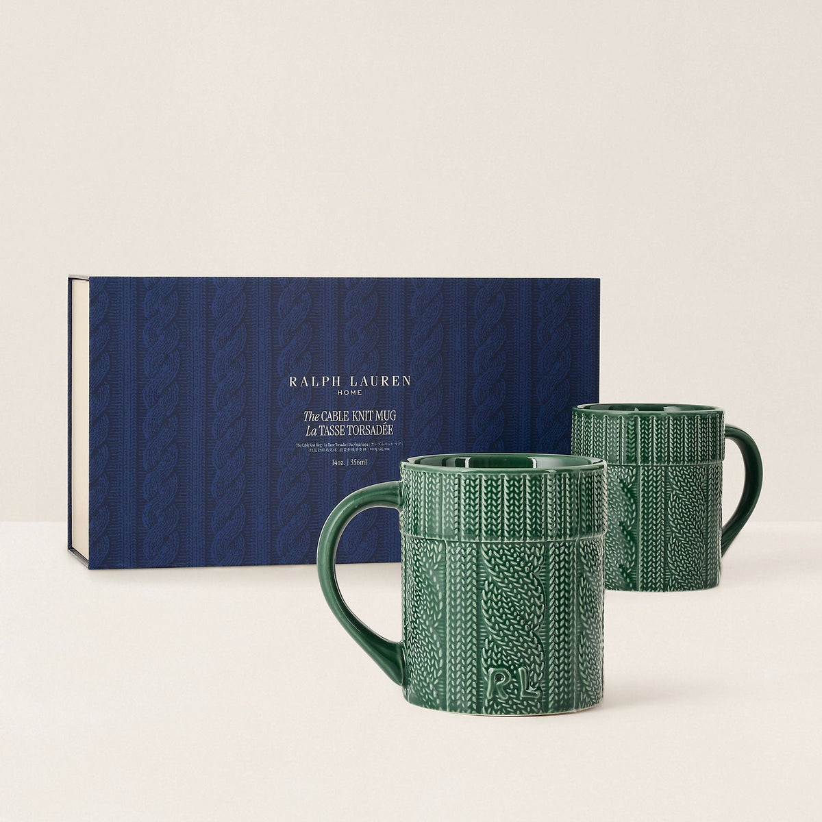 Cableknit Mug set