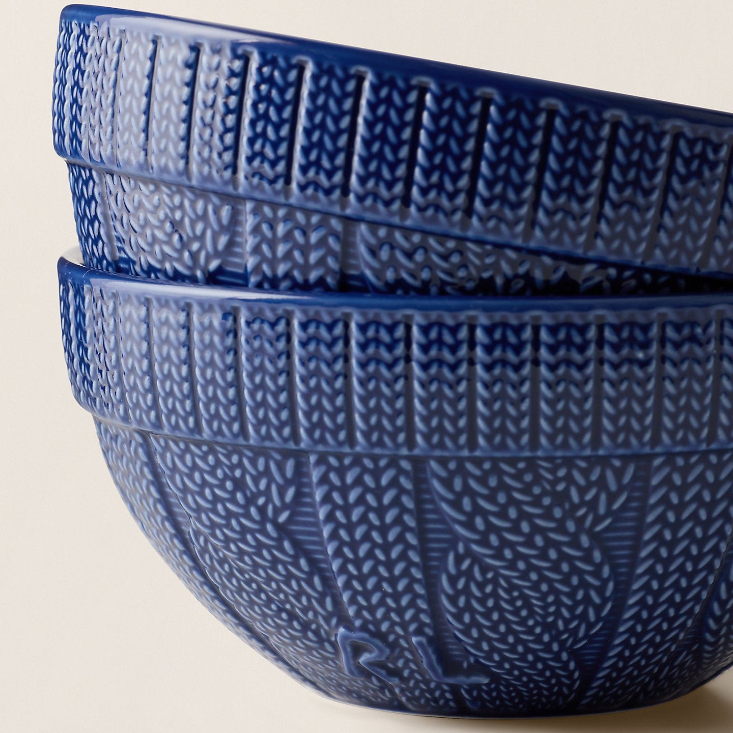 ralph lauren cableknit bowls