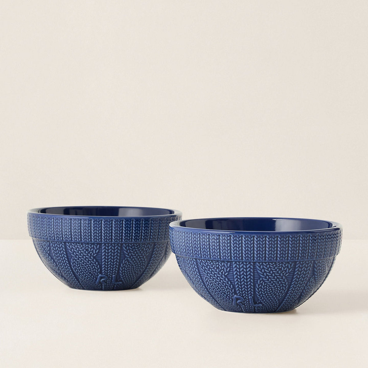 ralph lauren cableknit bowls