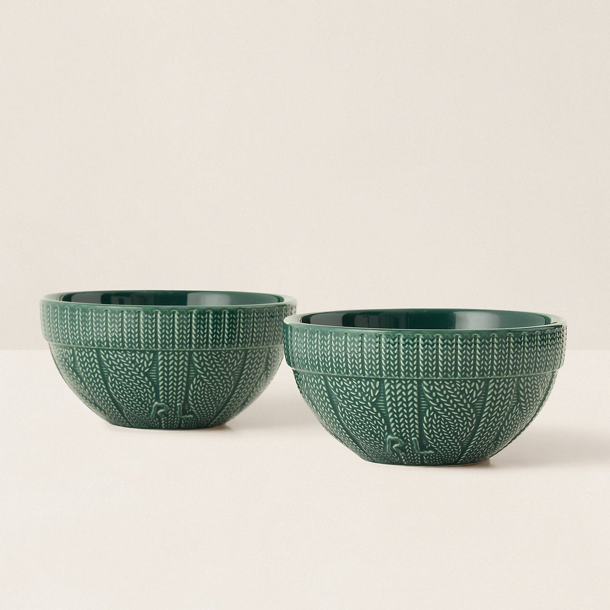 Ralph Lauren Cableknit Bowls