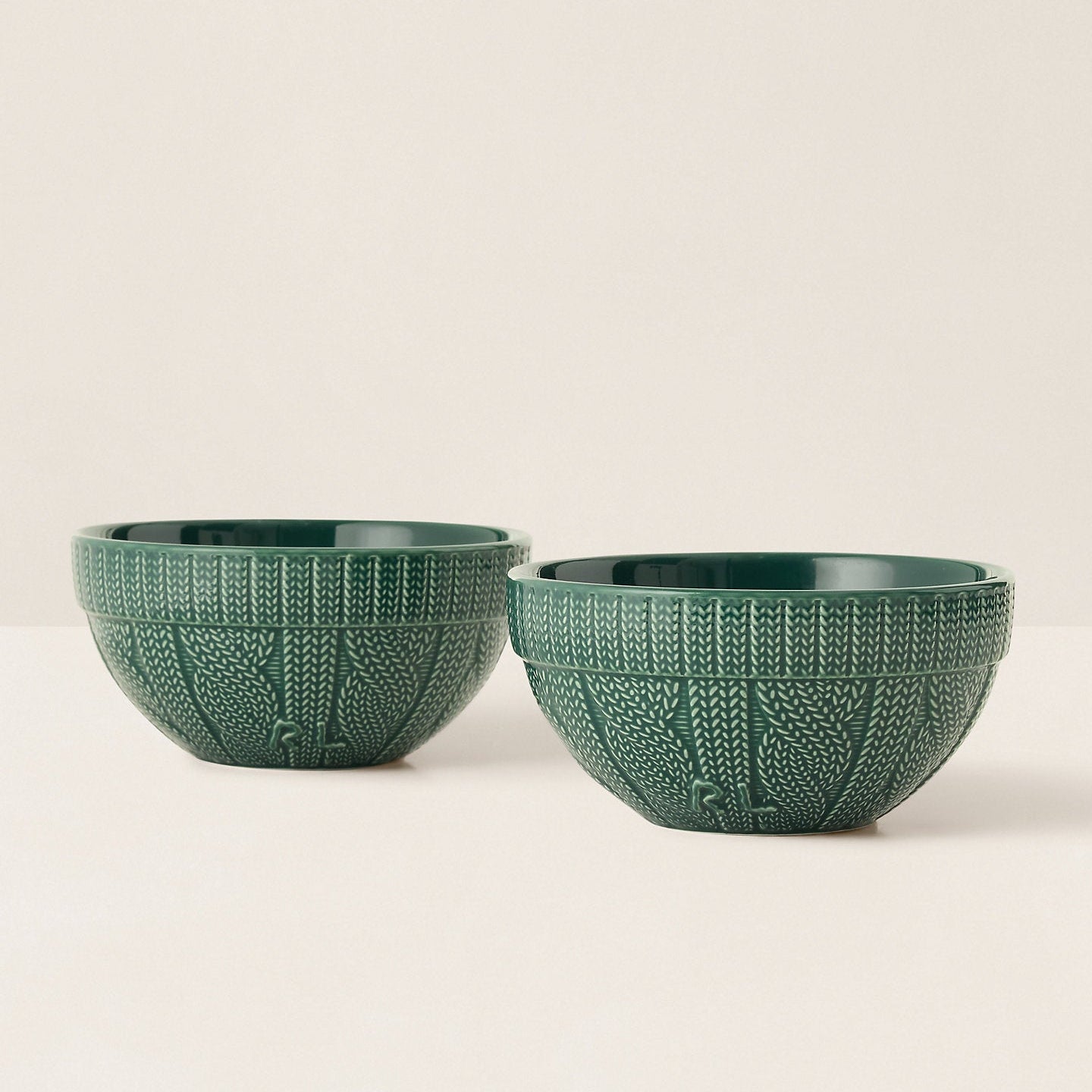 Ralph Lauren Cableknit Bowls