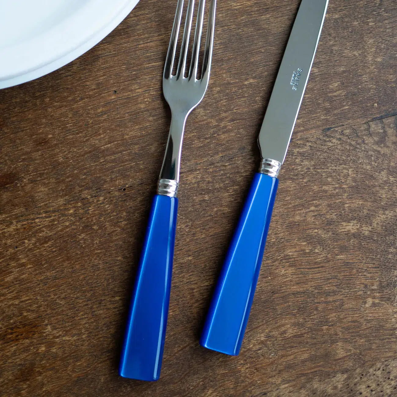 Sabre Paris Icone Lapis Blue Dinner Knife