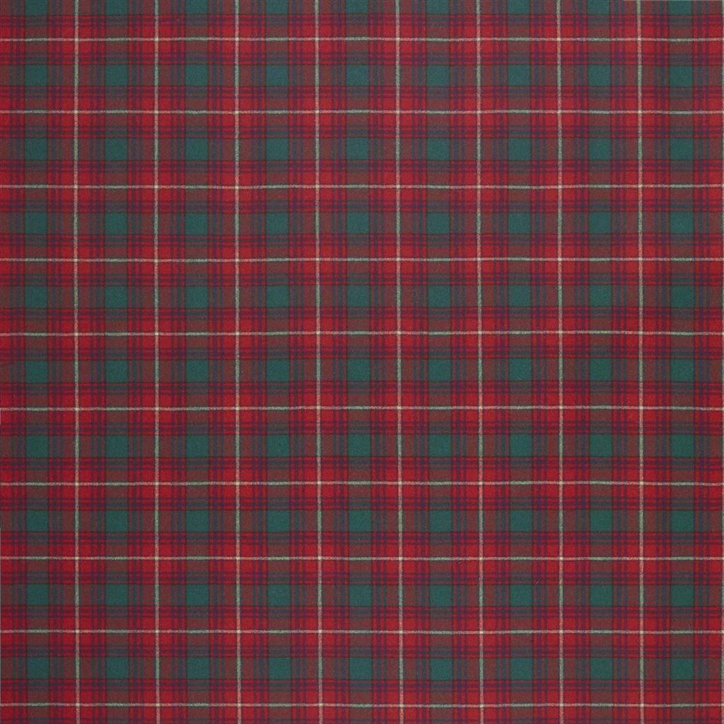 Ralph Lauren Doncaster Tartan Evening Red