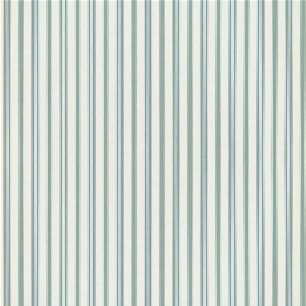 Ralph Lauren Basil Stripe Teal Blue