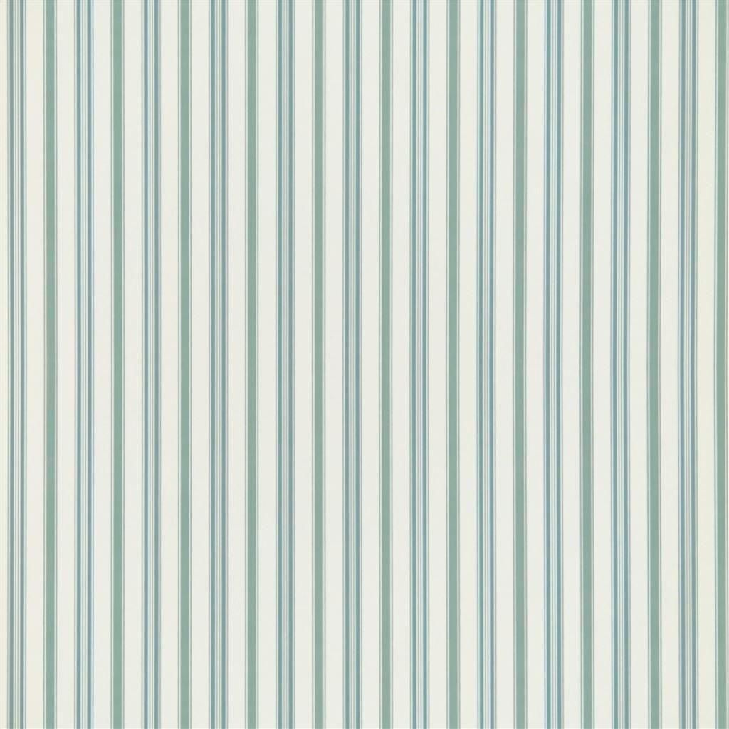 Ralph Lauren Basil Stripe Teal Blue