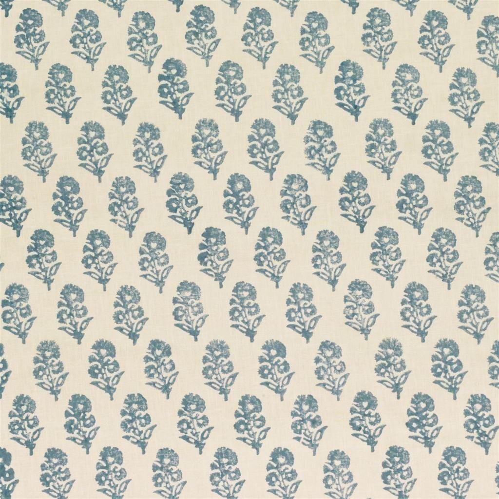 Ralph Lauren Allie Blockprint Chambray