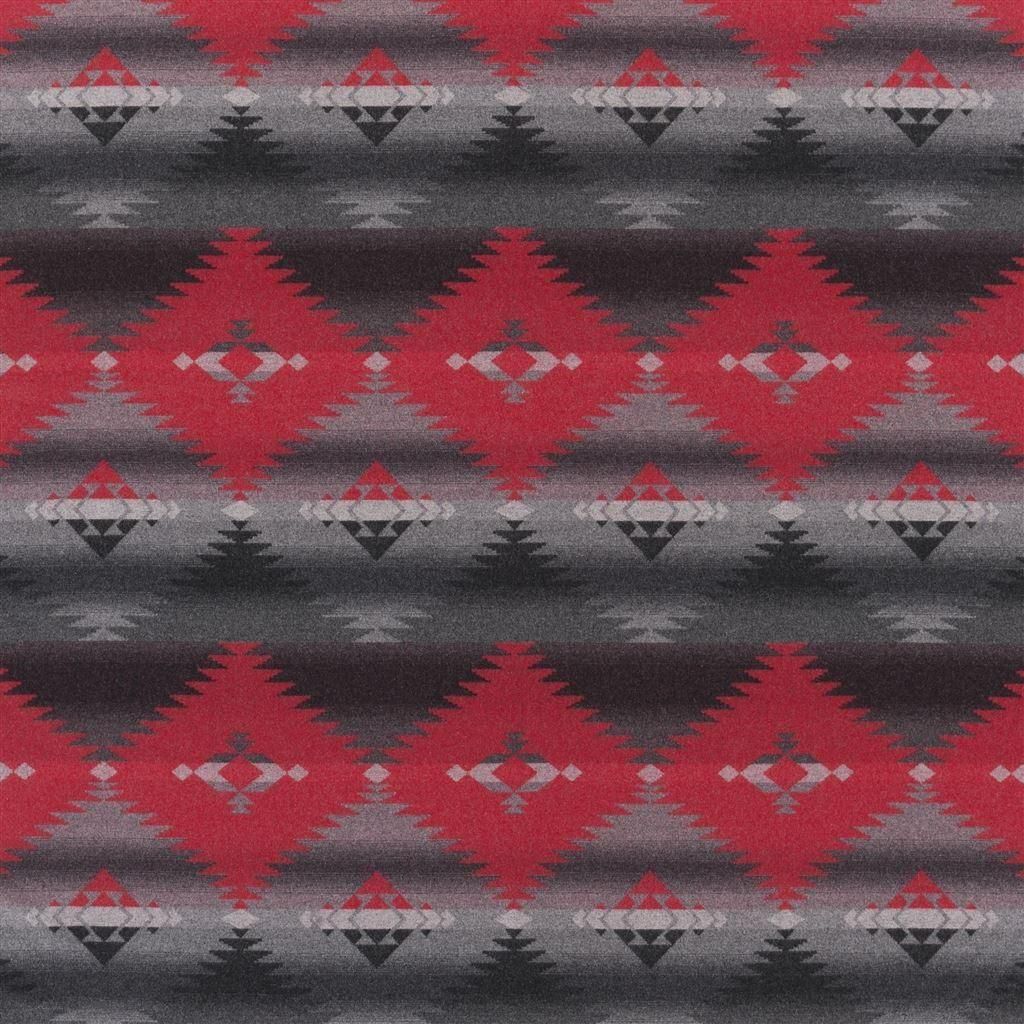 Ralph Lauren Red Rock Blanket Cochineal Red