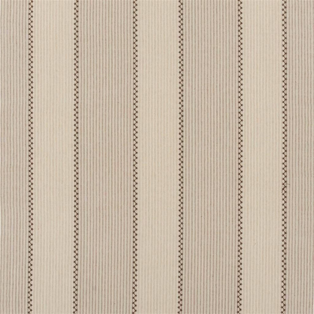 Ralph Lauren Carleigh Embroidered Ticking Tumbleweed