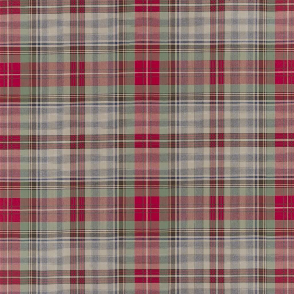 Ralph Lauren Glasglow Tartan Vintage Red