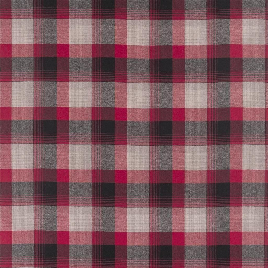 Ralph Lauren Market Street Plaid Cardinal