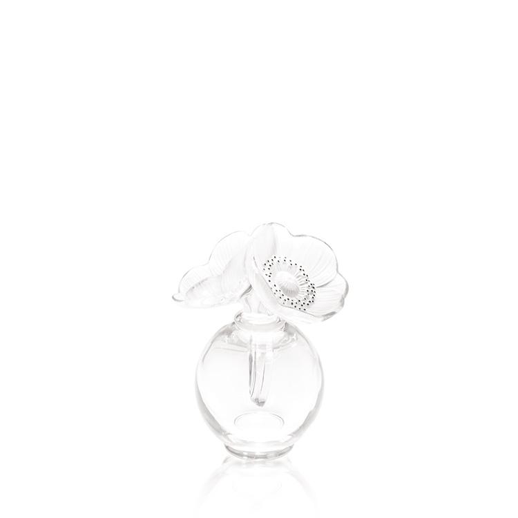 2 Anemones Perfume Bottle Clear