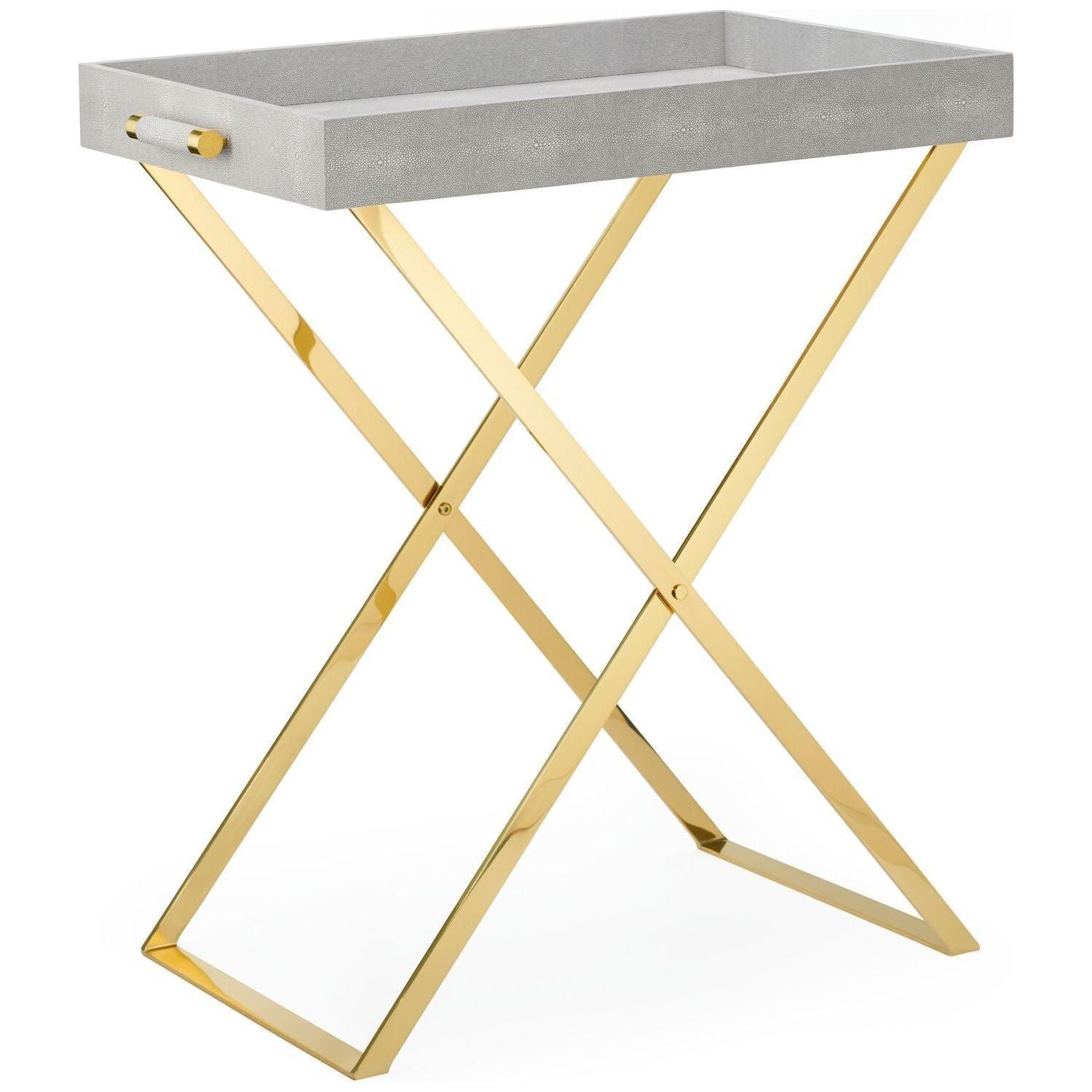 Brass Butler Tray Stand