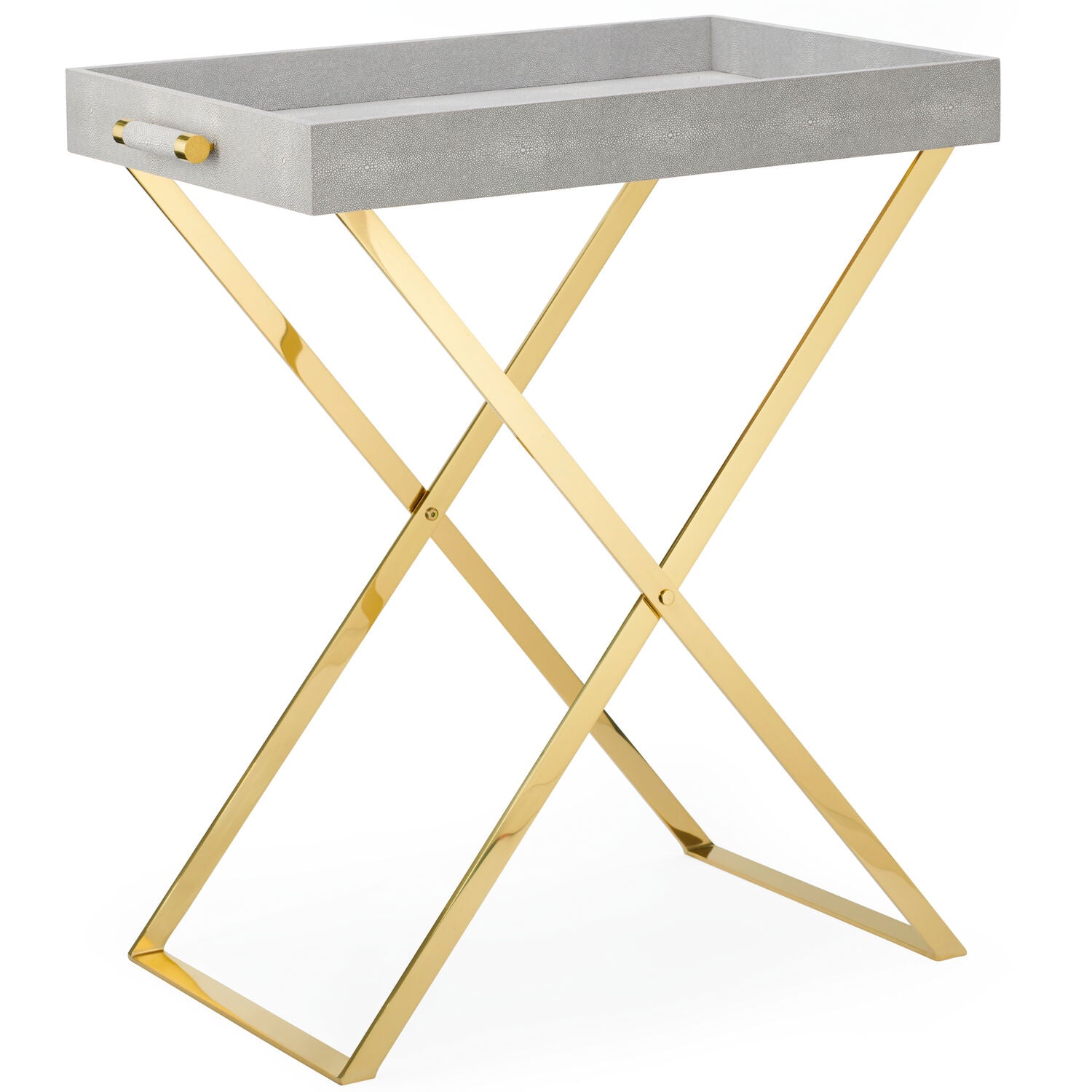 Brass Butler Tray Stand