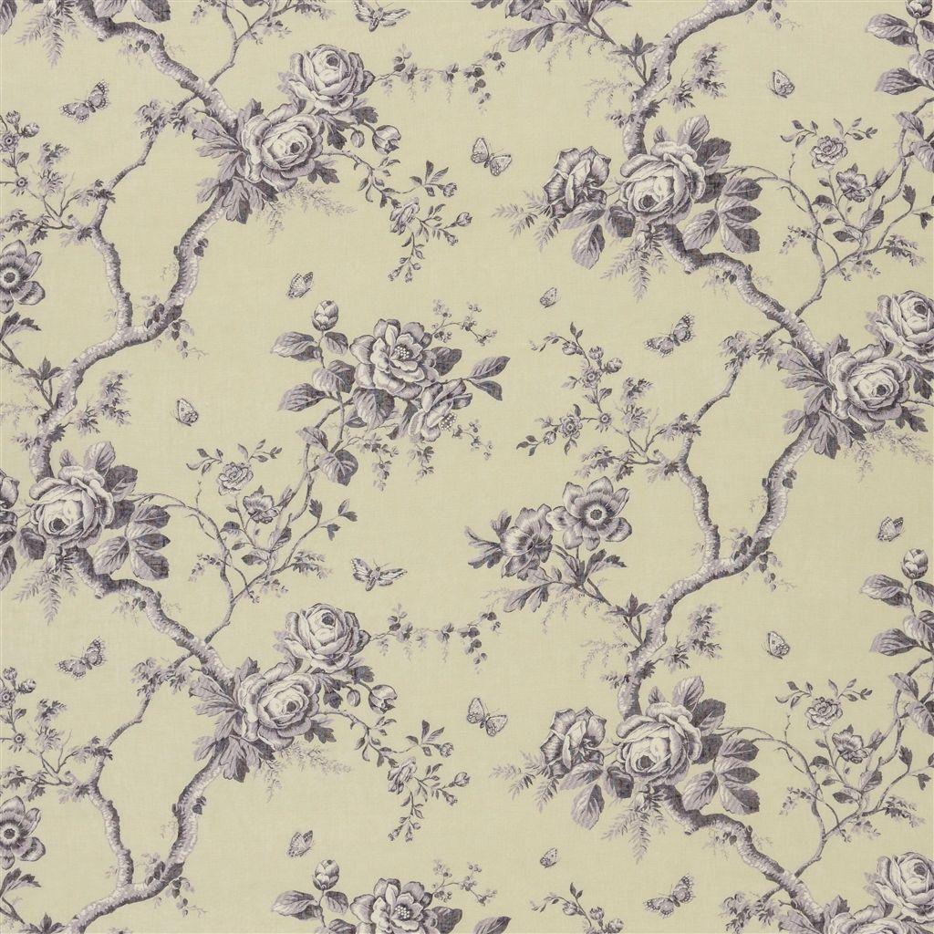 Ralph Lauren Ashfield Floral Voile Vintage Purple