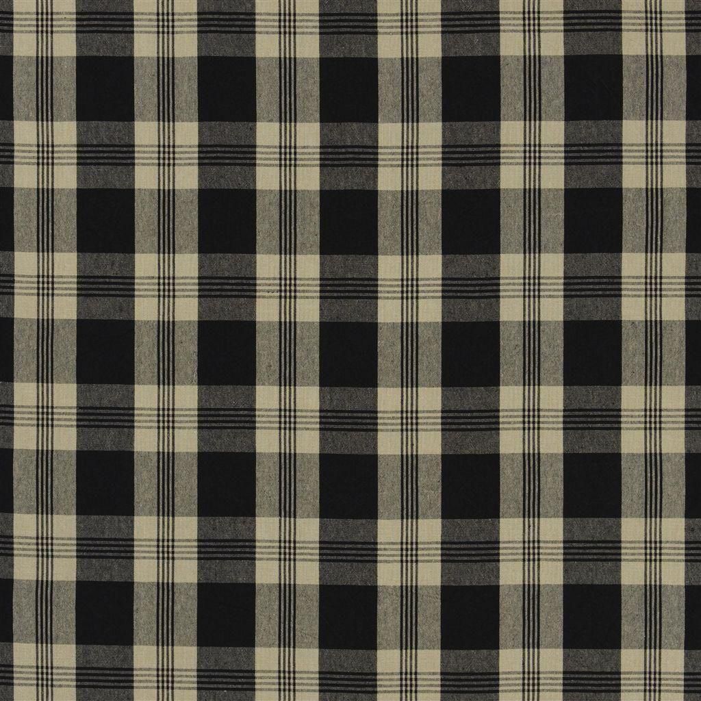 Ralph Lauren Mill Pond Check Black/Linen