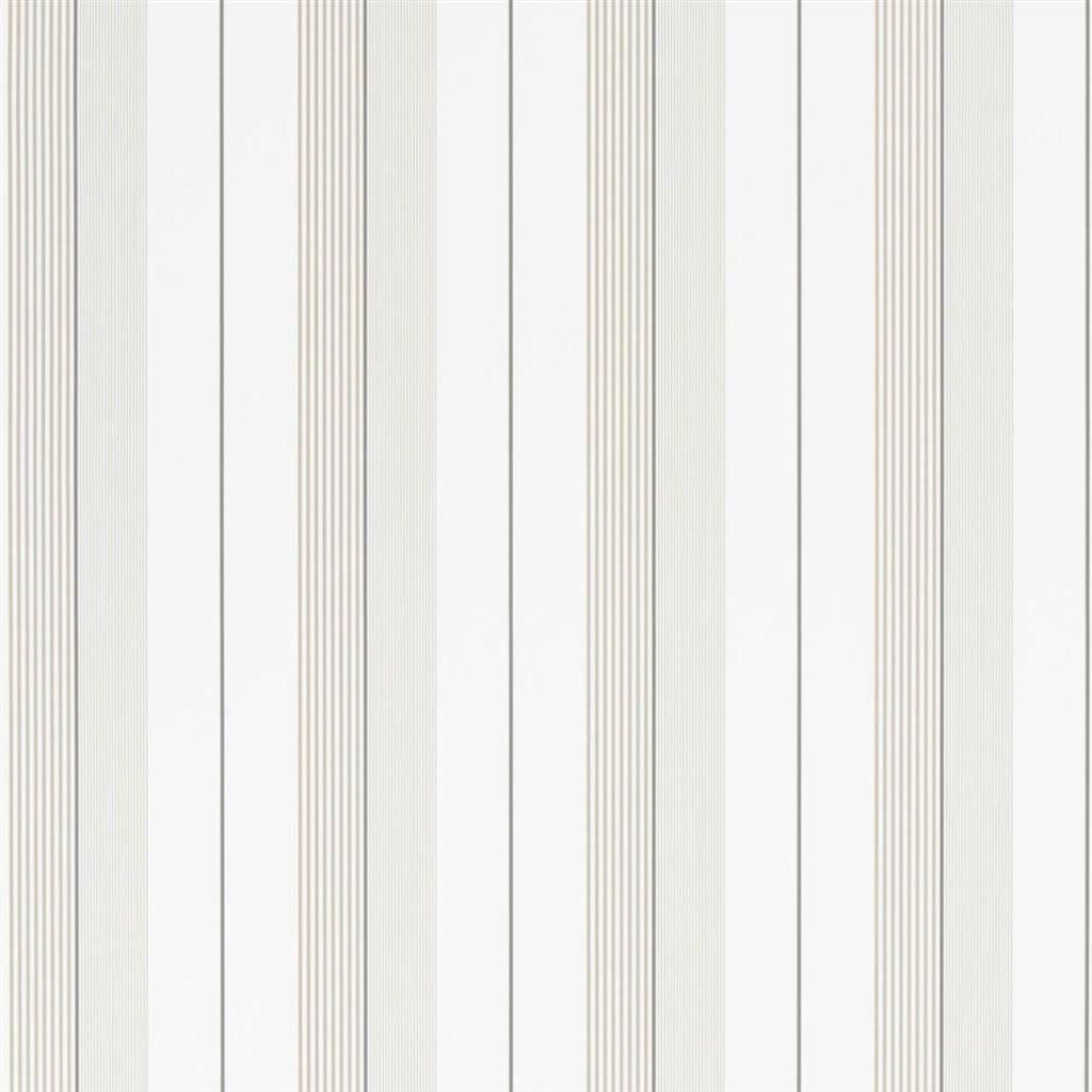 Ralph Lauren Aiden Stripe Natural / White