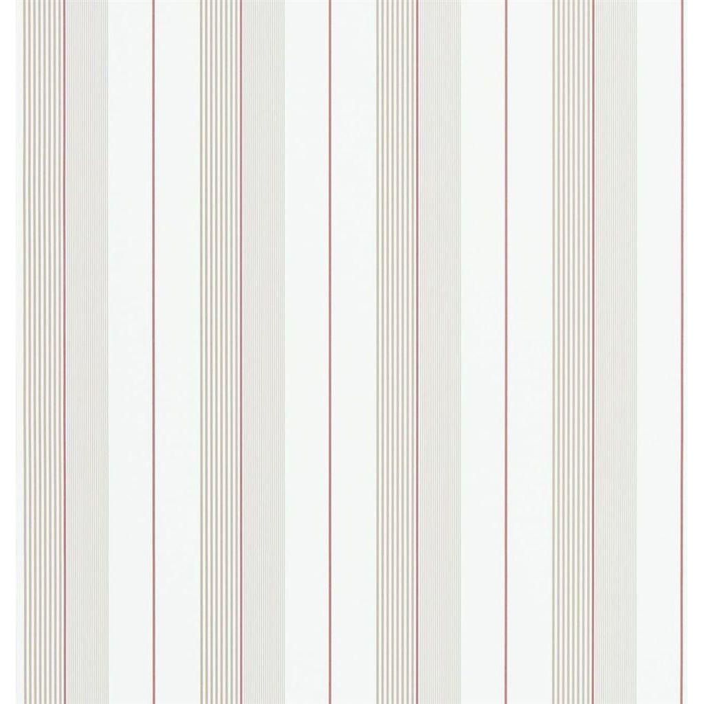 Ralph Lauren Aiden Stripe Natural / Red