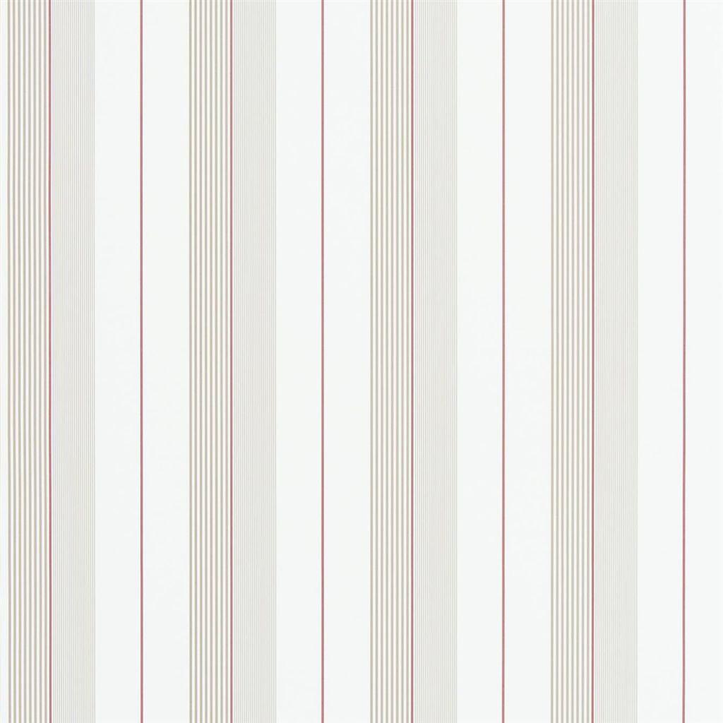 Ralph Lauren Aiden Stripe Natural / Red
