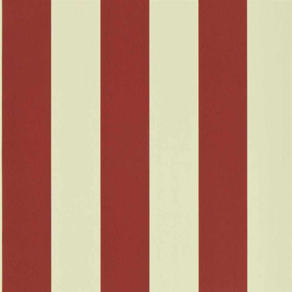 Ralph Lauren Spalding Stripe Red / Sand