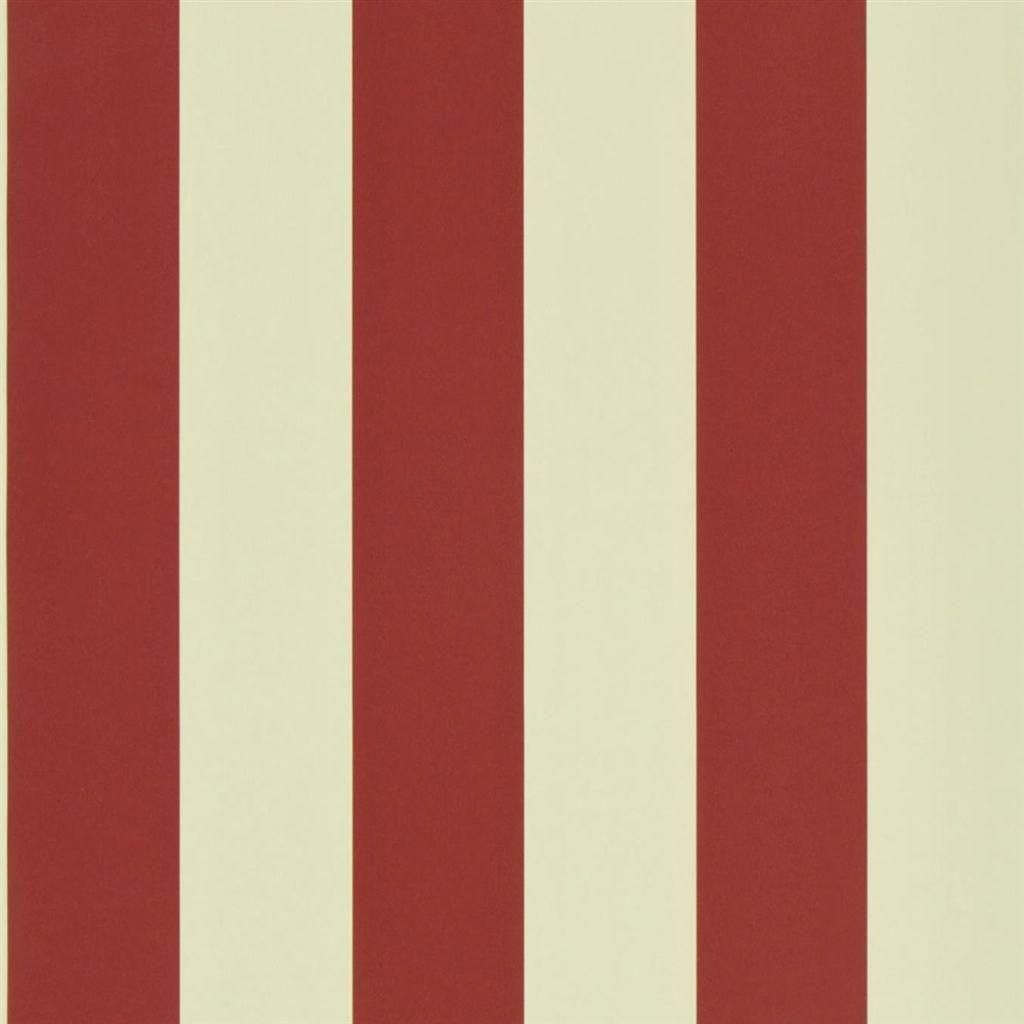 Ralph Lauren Spalding Stripe Red / Sand
