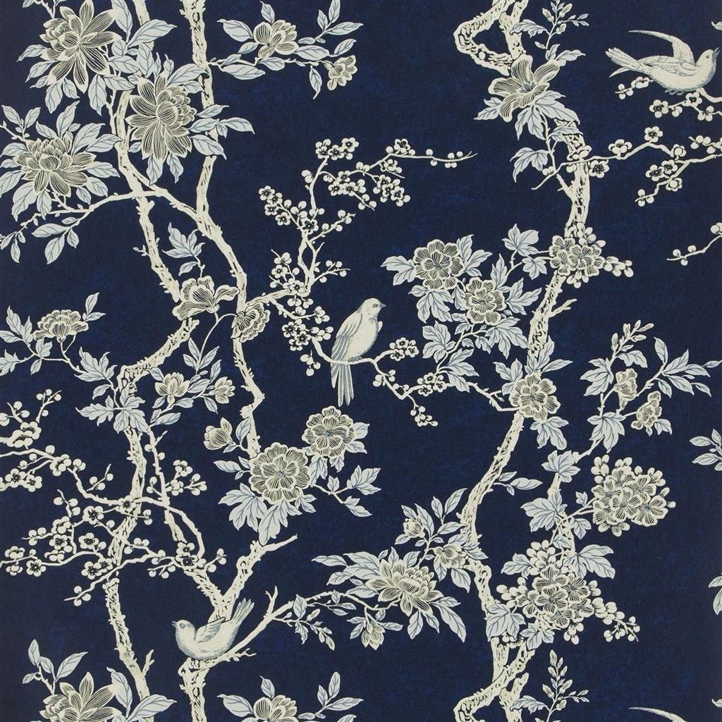 Ralph Lauren Marlowe Floral Prussian Blue