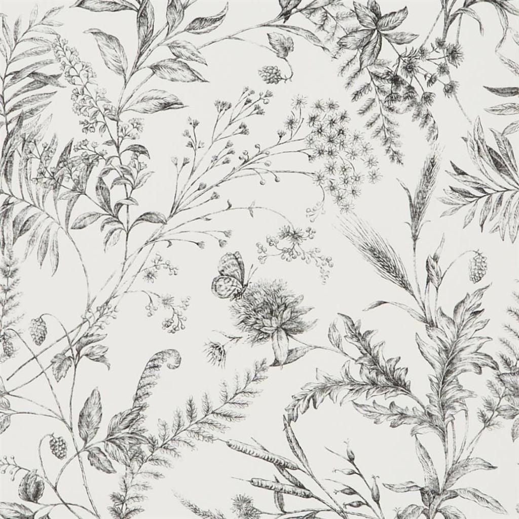 Ralph Lauren Fern Toile Etched Black