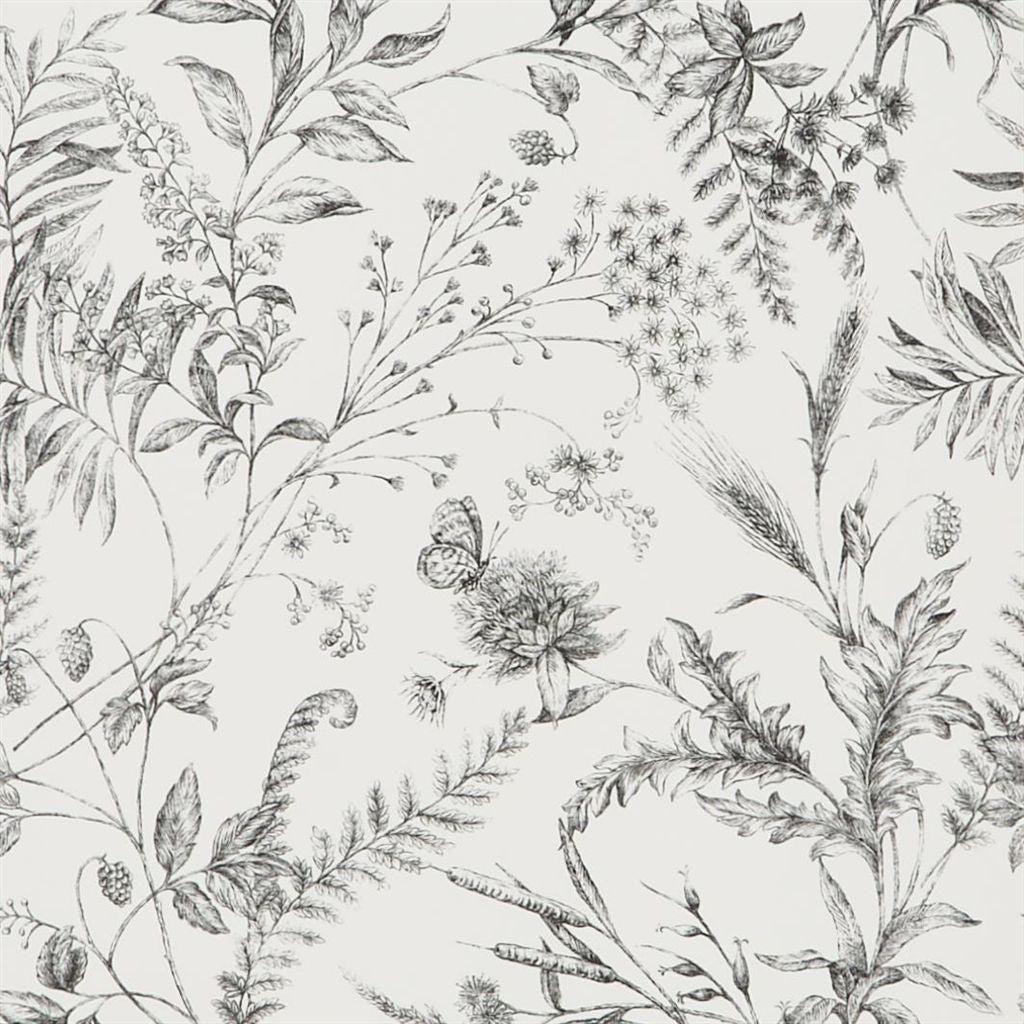 Ralph Lauren Fern Toile Etched Black