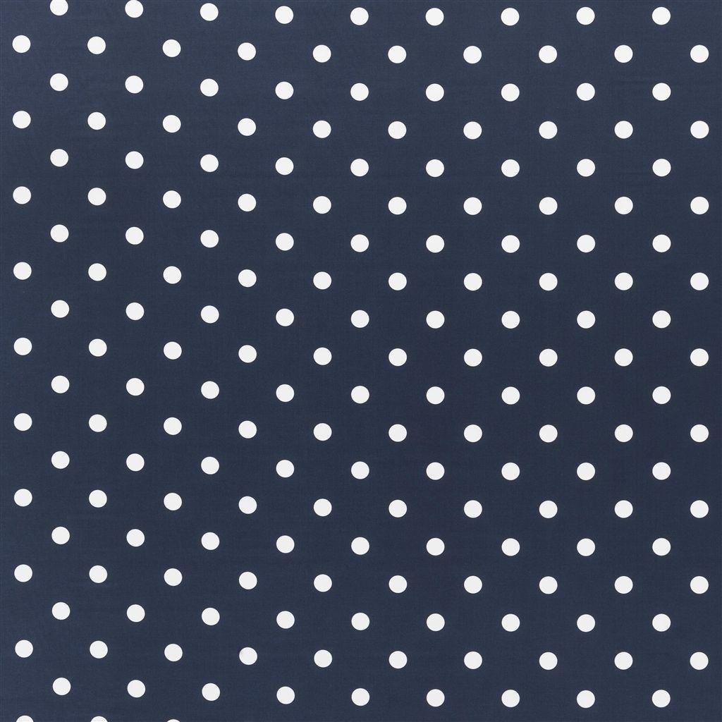 Ralph Lauren Georgette Dot Navy