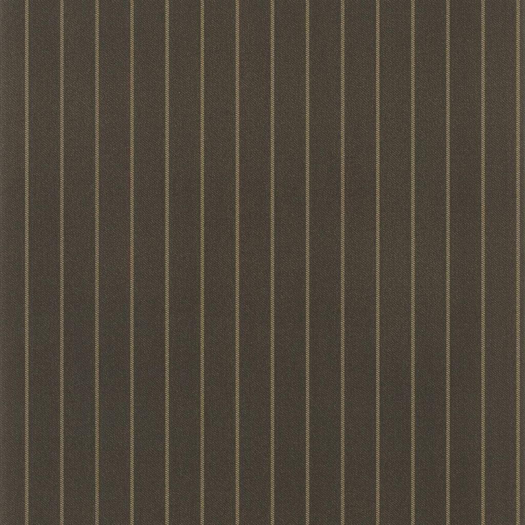 Ralph Lauren Langford Chalk Stripe Chocolate