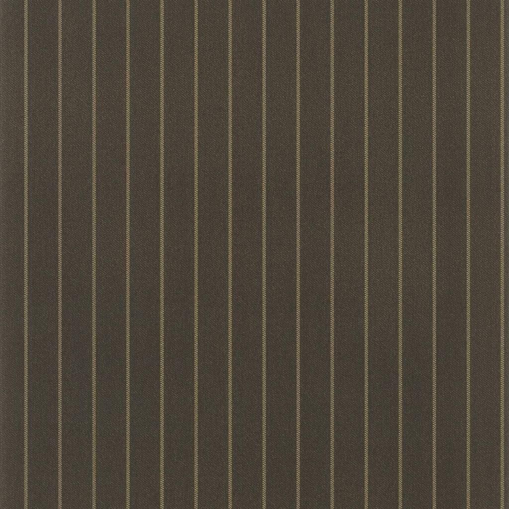 Ralph Lauren Langford Chalk Stripe Chocolate