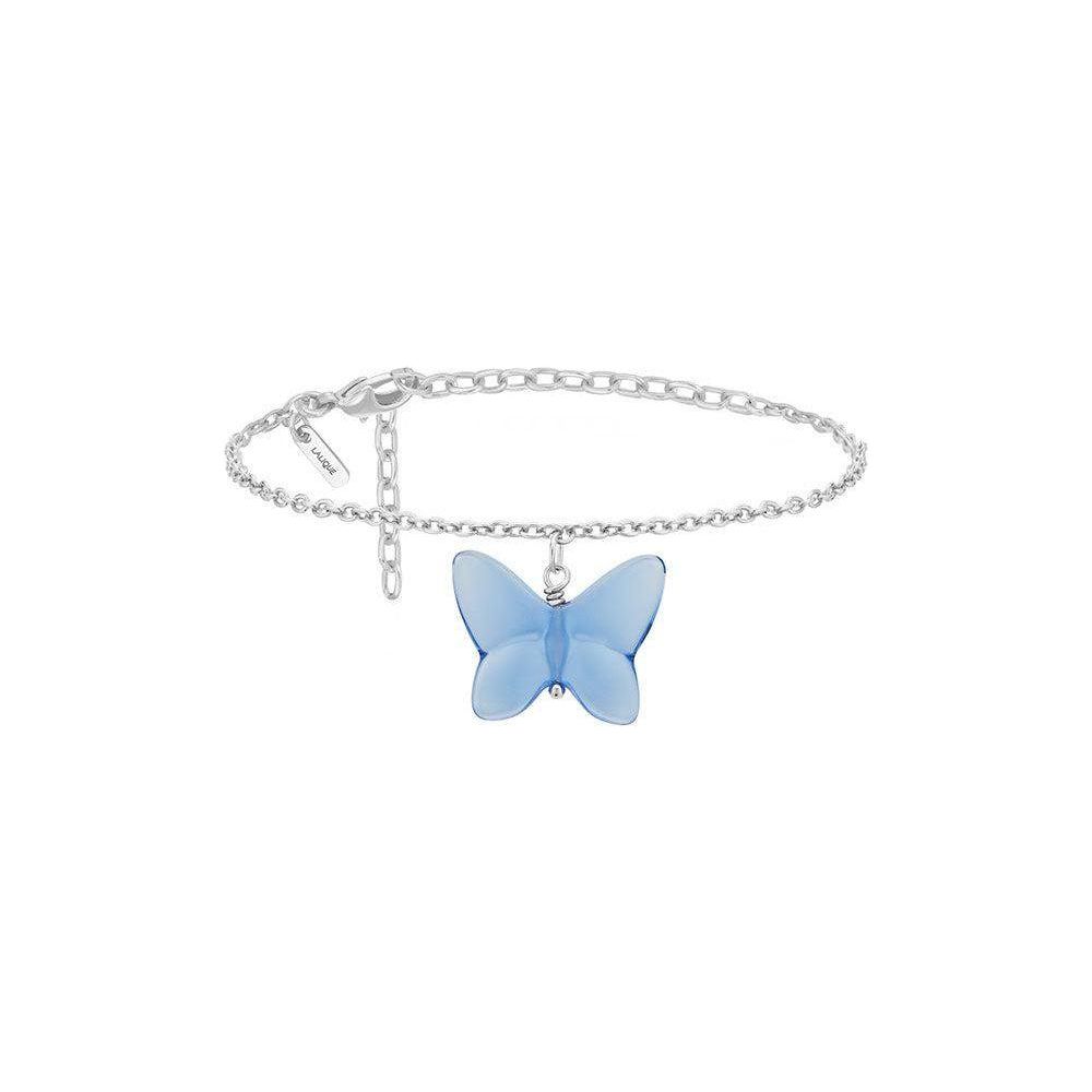 Blue Crystal Papillon Bracelet