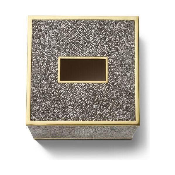 Classic Shagreen Tissue Box Cover