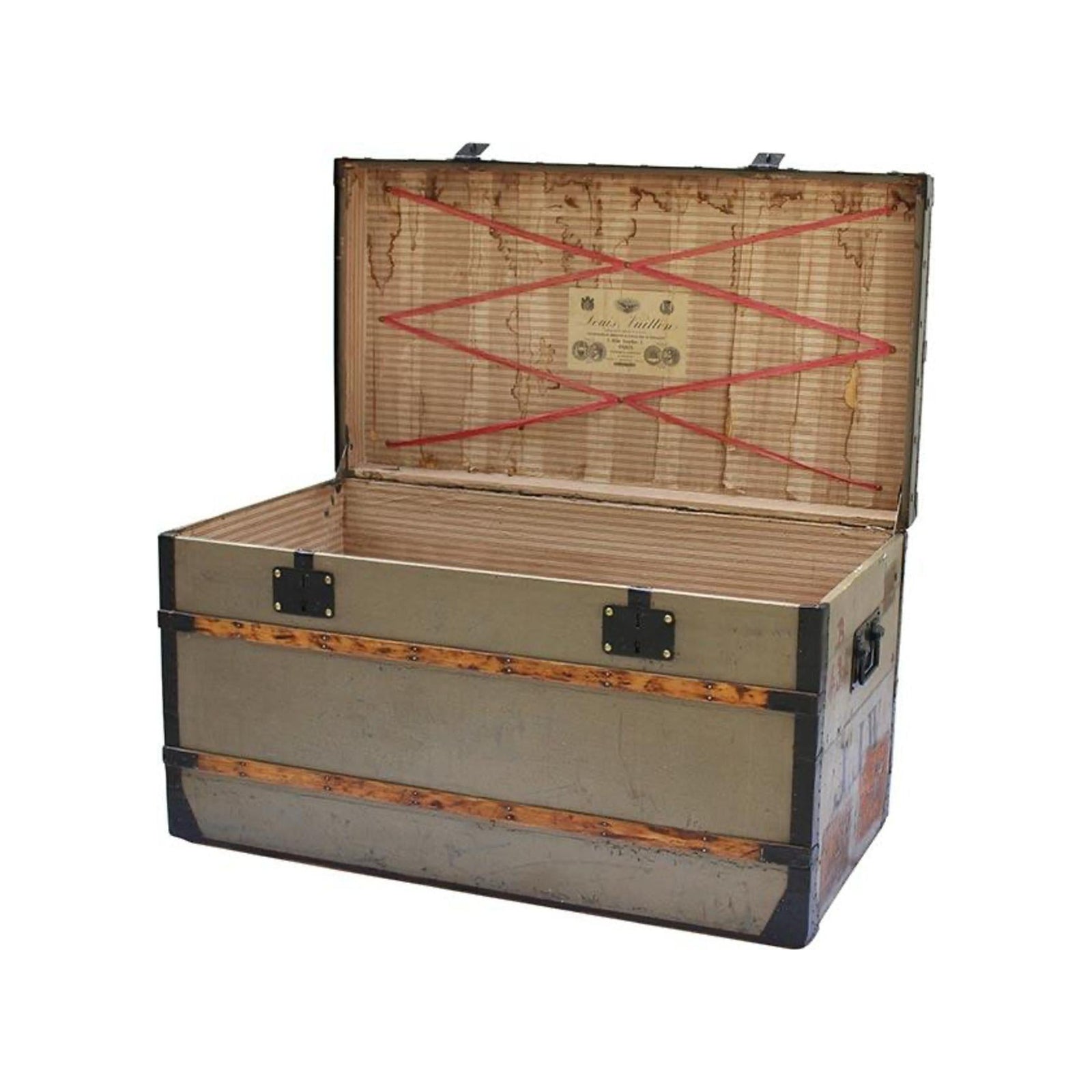 Courier Trunk wth JJW initials