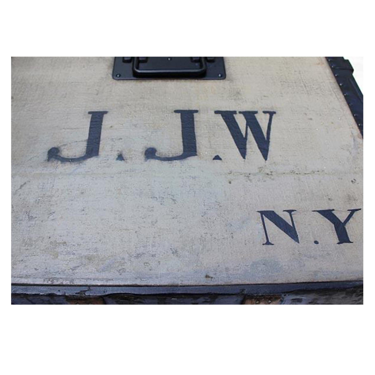 Courier Trunk wth JJW initials