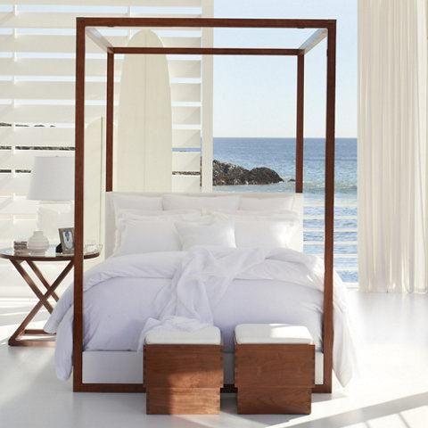 Desert Modern Canopy Bed