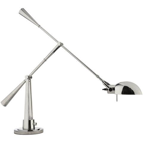 Equilibrium Table Lamp in Polished Nickel