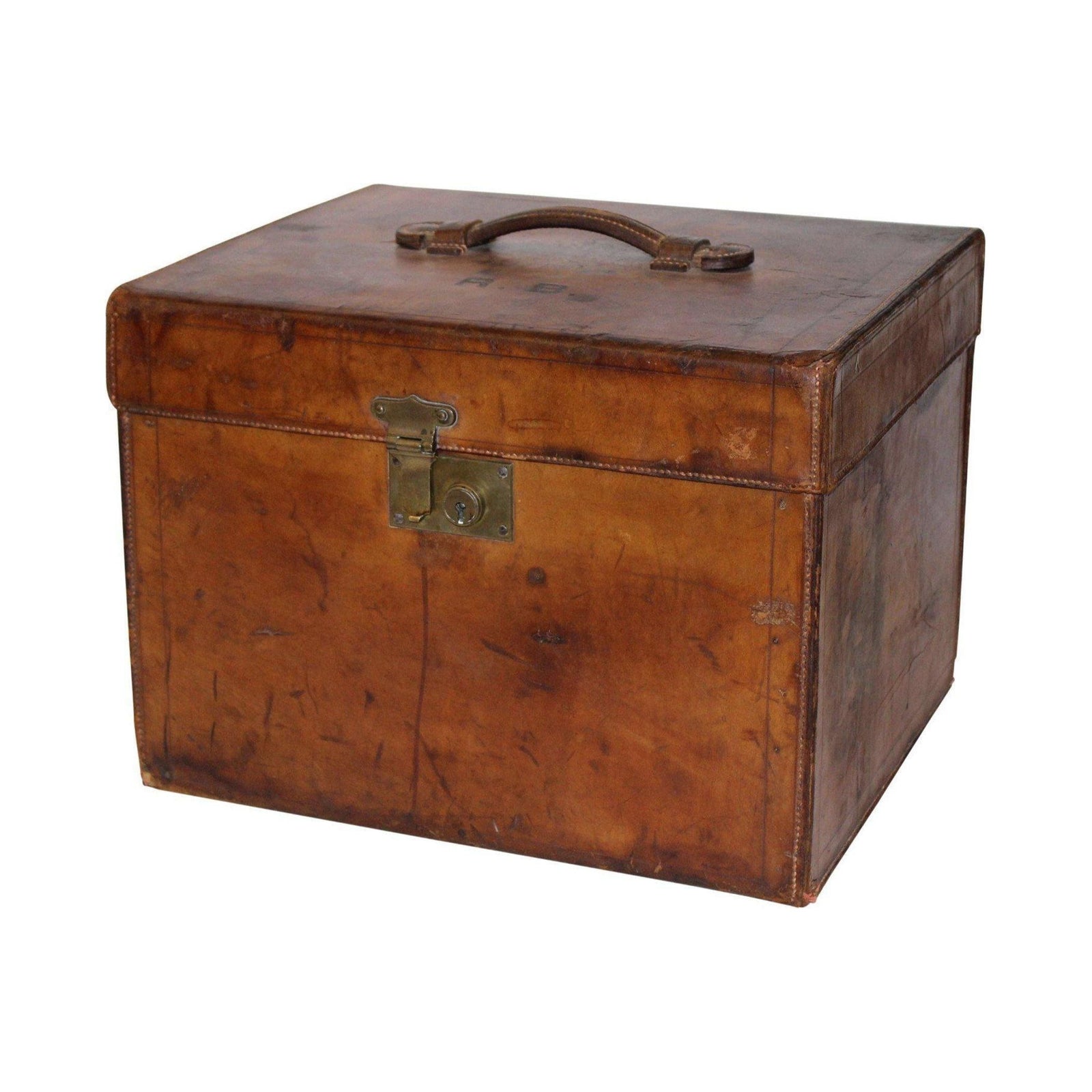 Hat Trunk with RB Initials