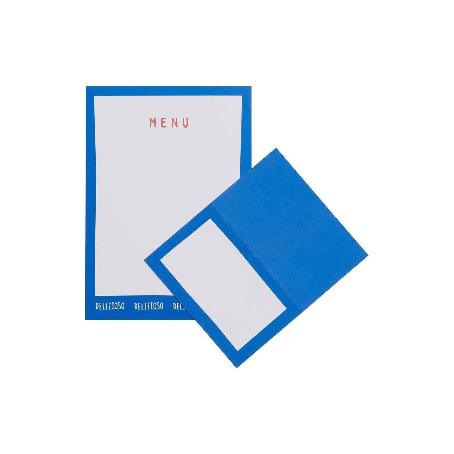 Italian Menu and Placecard Set