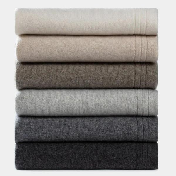 Jersey Italian Cashmere Throw