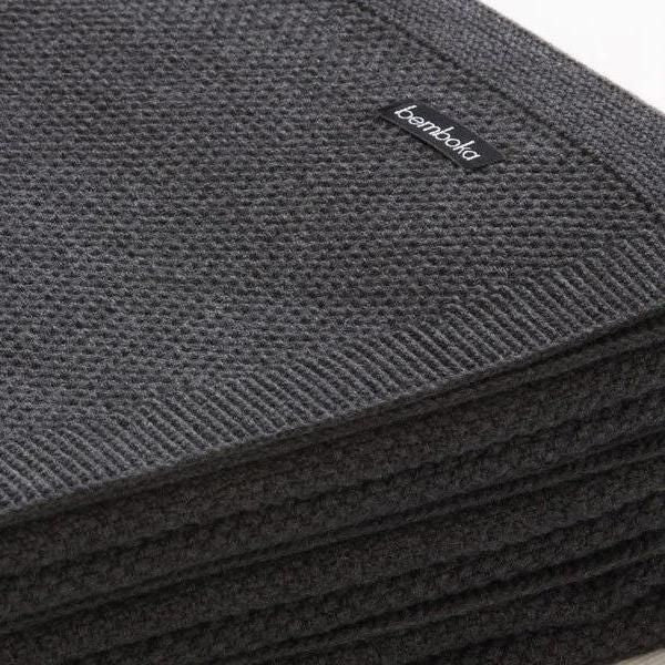 Moss Stitch Cotton Throw