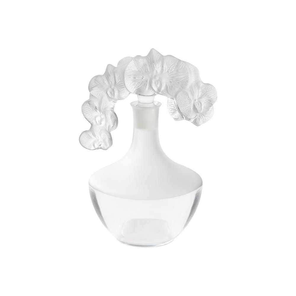 Orchid Decanter Clear Crystal