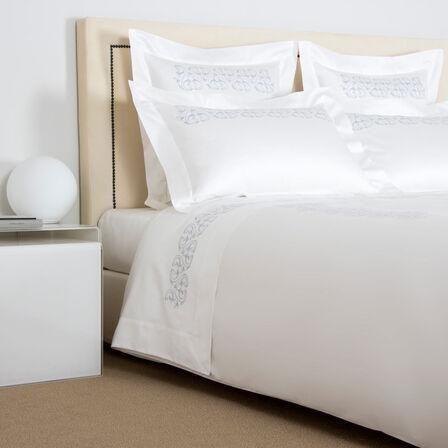 Ornate Medallion Embroidery Duvet Cover