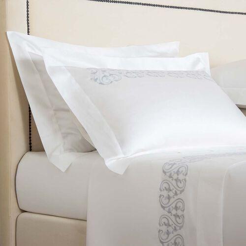 Ornate Medallion Embroidery Pillowcase